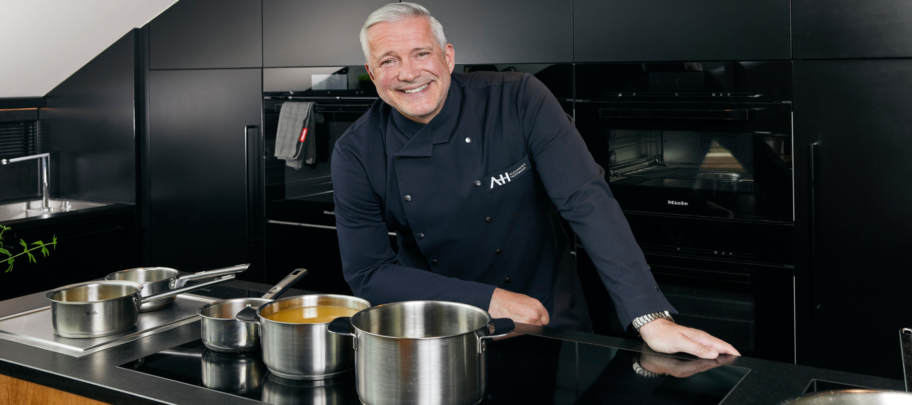 Zwei-Sterne-Koch Alexander Herrmann kocht jetzt für Miele